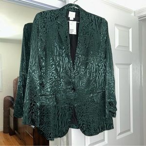 NWT Green H&M Women’s Blazer